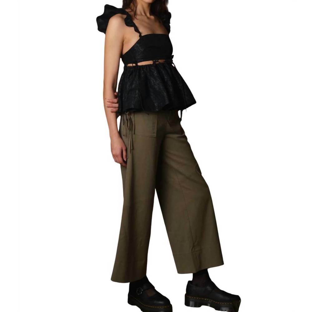NEW ALLINA LIU lilu top in black - Picture 2 of 4